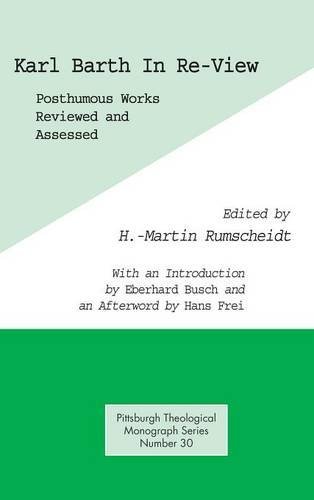 Karl Barth In Re-View [Hardcover]