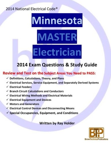 Minnesota 2014 Master Electrician Study Guide [Paperback]