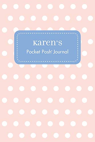 Karen's Pocket Posh Journal, Polka Dot [Paperback]