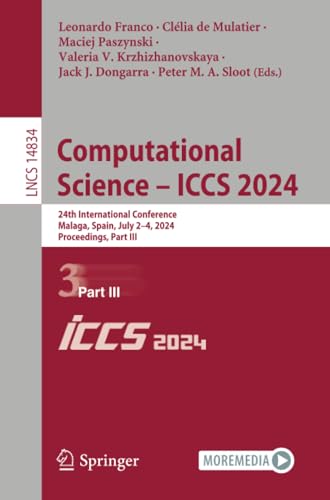 Computational Science  ICCS 2024 24th International Conference, Malaga, Spain, [Paperback]