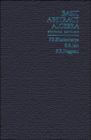 Basic Abstract Algebra [Hardcover]
