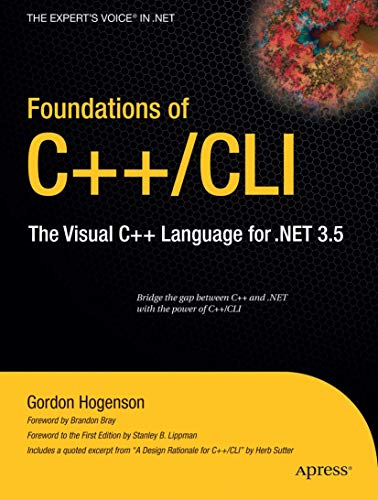 Foundations of C++/CLI The Visual C++ Language for .NET 3.5 [Paperback]