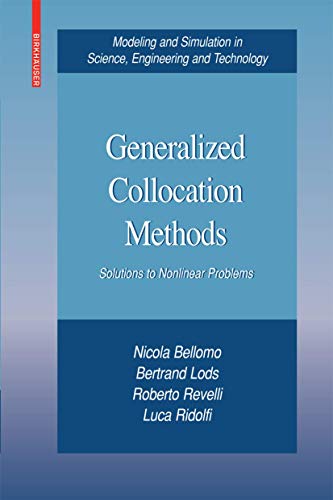Generalized Collocation Methods Solutions to Nonlinear Problems [Hardcover]