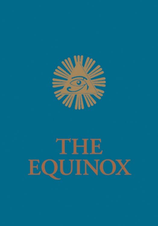 The Blue Equinox The Equniox, Volume Iii No. 1 (equinox Series) [Paperback]