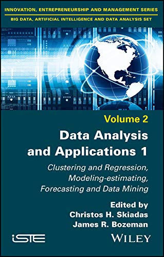 Data Analysis and Applications 1 Clustering and Regression, Modeling-estimating [Hardcover]