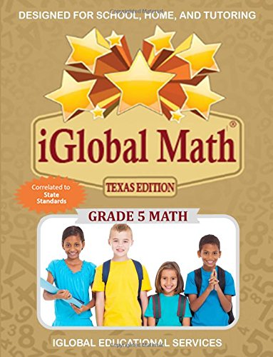 Iglobal Math, Grade 5 Texas Edition  Power Practice for School, Home, and Tutor [Paperback]