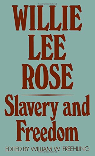 Slavery and Freedom [Hardcover]