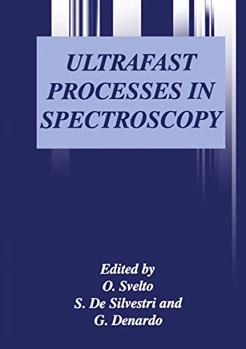 Ultrafast Processes in Spectroscopy [Paperback]
