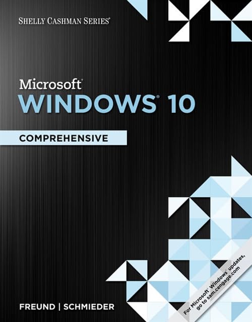 Shelly Cashman Series MicrosoftWindows 10 Comprehensive [Paperback]