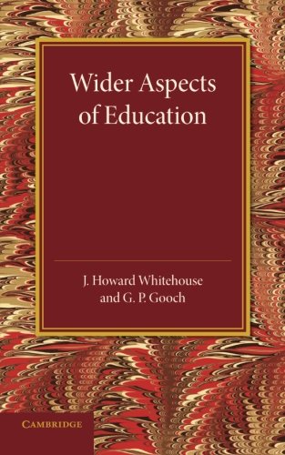 Wider Aspects of Education [Paperback]