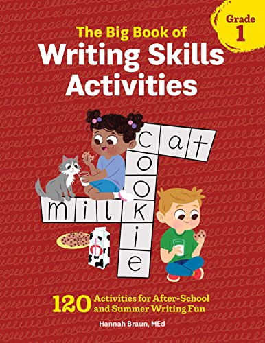 The Big Book of Writing Skills Activities, Grade 1 120 Activities for After-Sch [Paperback]
