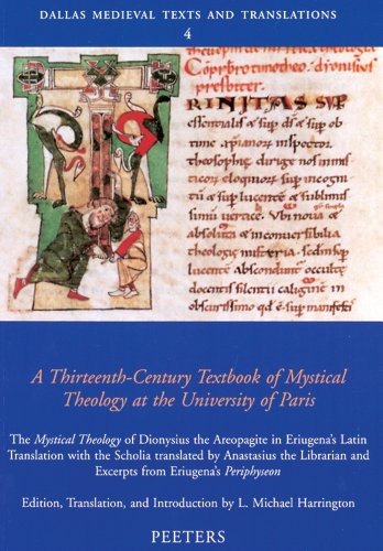 A Thirteenth-Century Textbook of Mystical Theology at the University of Paris T [Paperback]