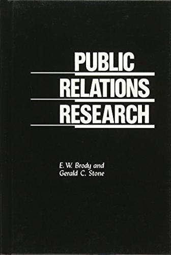 Public Relations Research [Hardcover]