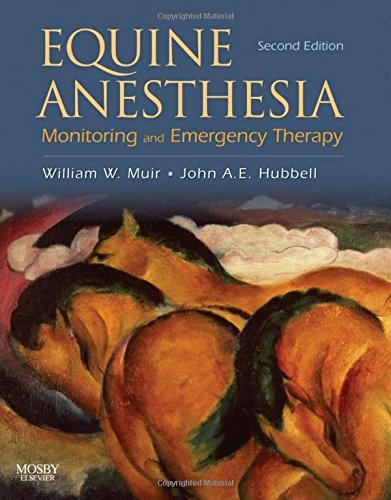 Equine Anesthesia Monitoring and Emergency Therapy [Hardcover]
