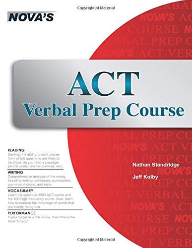Act Verbal Prep Course [Paperback]