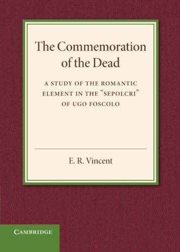 The Commemoration of the Dead An Inaugural Lecture [Paperback]