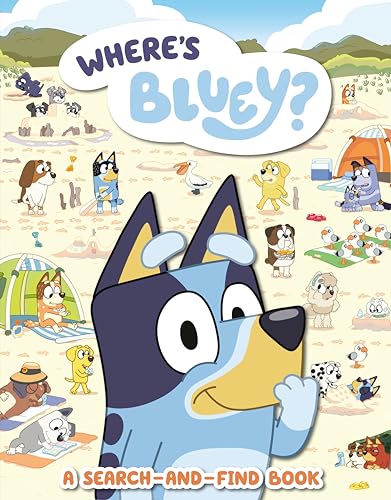 Where's Bluey A Search-and-Find Book [Paperback]