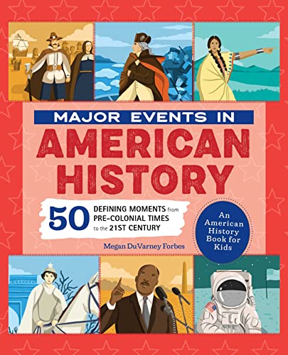 Major Events in American History 50 Defining Moments from Pre-Colonial Times to [Hardcover]