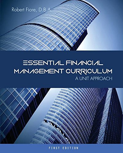 Essential Financial Management Curriculum A Unit Approach [Paperback]