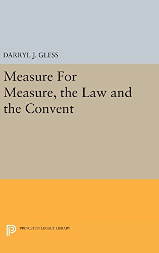 Measure For Measure, the Law and the Convent [Hardcover]