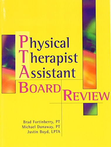 Physical Therapy Assistant Board Review [Paperback]