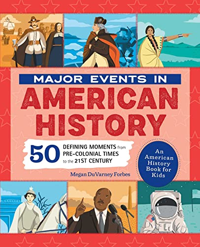 Major Events in American History 50 Defining Moments from Pre-Colonial Times to [Paperback]