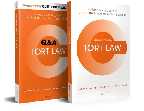 Tort Law Revision Concentrate Pack Law Revision and Study Guide [Paperback]