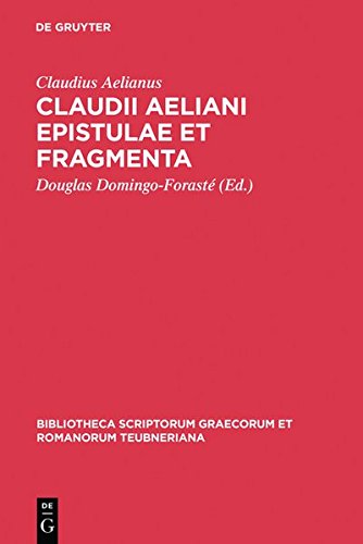 Epistulae et Fragmenta [Hardcover]