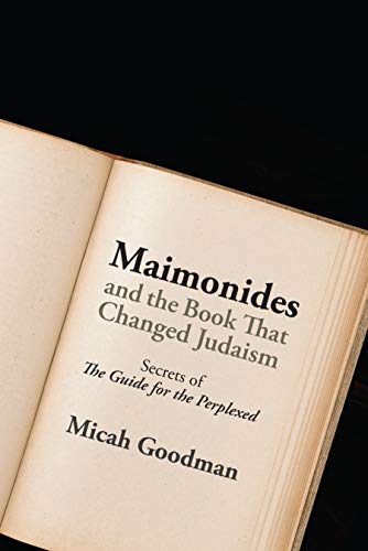 Maimonides And The Book That Changed Judaism Secrets Of  the Guide For The Perp [Hardcover]