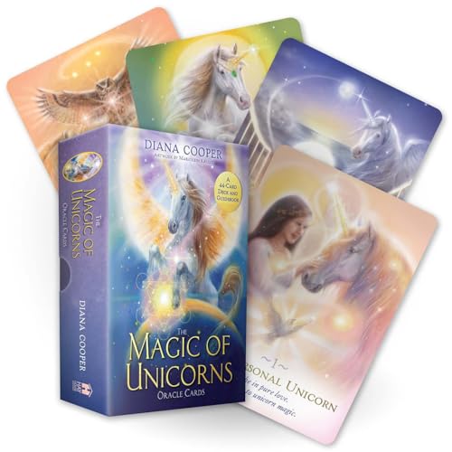 The Magic of Unicorns Oracle Cards A 44-Card Deck and Guidebook [Cards]