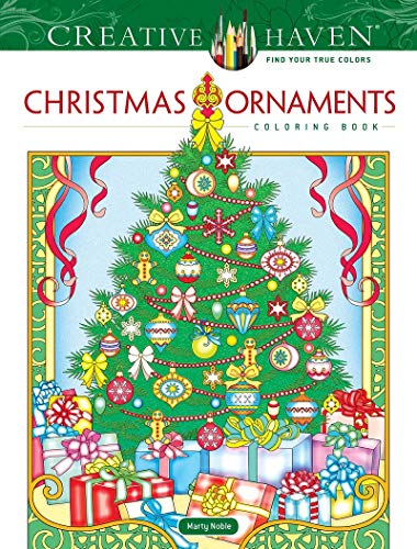 Creative Haven Christmas Ornaments Coloring Book [Paperback]