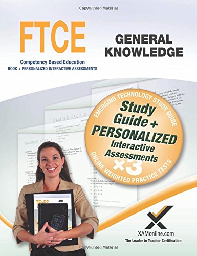 FTCE General Knowledge Book and Online [Paperback]
