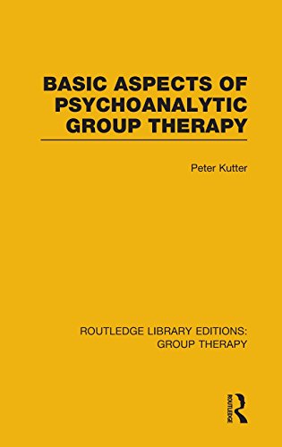 Basic Aspects of Psychoanalytic Group Therapy (RLE Group Therapy) [Hardcover]