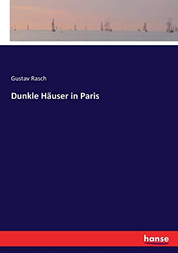 Dunkle Hauser In Paris
