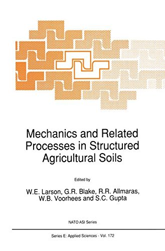 Mechanics and Related Processes in Structured Agricultural Soils [Paperback]