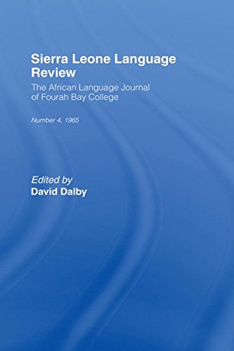 African Language Review [Hardcover]