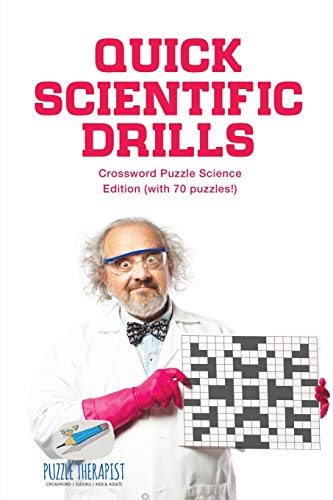 Quick Scientific Drills Crossword Puzzle Science Edition (with 70 Puzzles) [Paperback]