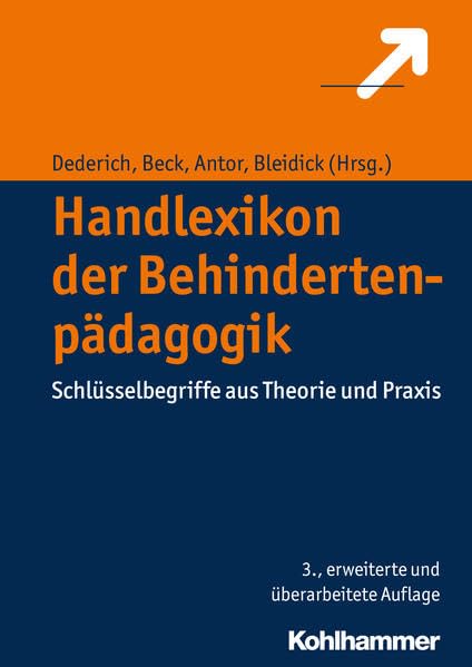 Handlexikon der Behindertenpadagogik Schlusselbegriffe aus Theorie und Praxis [Hardcover]