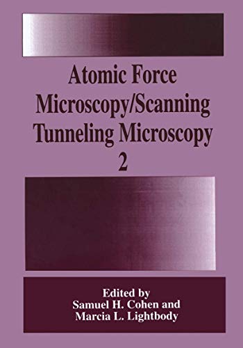Atomic Force Microscopy/Scanning Tunneling Microscopy 2 [Hardcover]