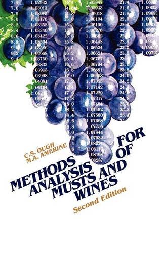 Methods Analysis of Musts and Wines [Hardcover]