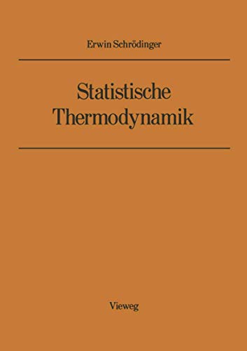 Statistische Thermodynamik [Paperback]