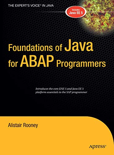 Foundations of Java for ABAP Programmers [Hardcover]