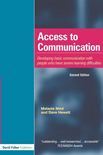 Access to Communication Developing the Basics of Communication with People with [Paperback]