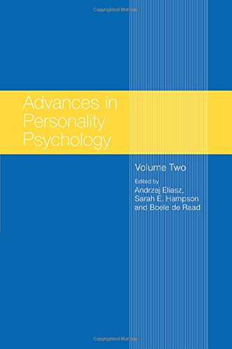 Advances in Personality Psychology Volume II [Paperback]