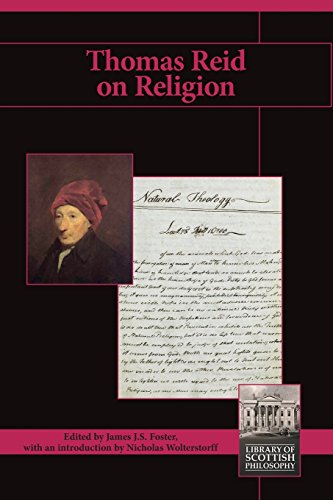 Thomas Reid on Religion [Paperback]