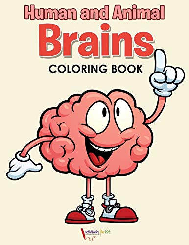 Human and Animal Brains Coloring Book [Paperback]