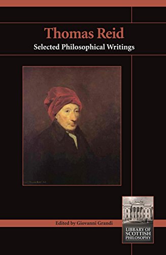 Thomas Reid Selected Philosophical Writings [Paperback]