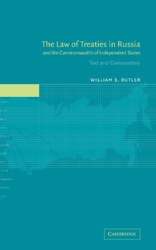 The Law of Treaties in Russia and the Commonwealth of Independent States Text a [Hardcover]