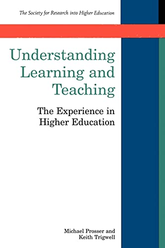 Understanding Learning And Teaching (society For Research Into Higher Education  [Paperback]