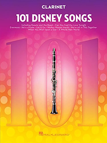 101 Disney Songs for Clarinet [Paperback]